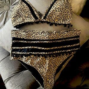 Bikini very stylish, sold out on website to seasons running